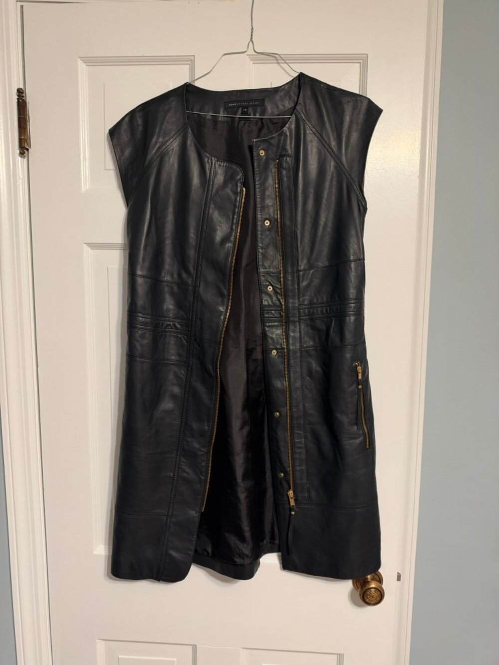 Marc by Marc Jacobs Leather Dress - Size 10
